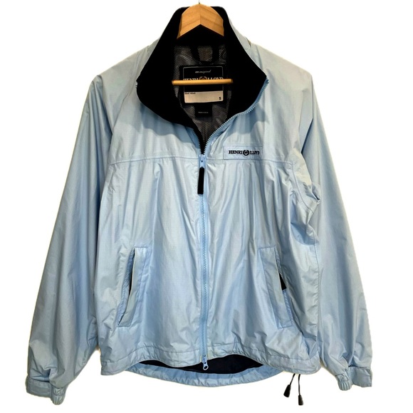 Henri Lloyd Other - Henri Lloyd Sailing Jacket Mens Size Small Light Blue Zip Windbreaker Unisex